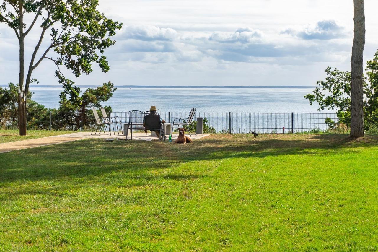 Terrassenwohnung "Kliffgarten" - Oase Am Haff Garz  Bagian luar foto