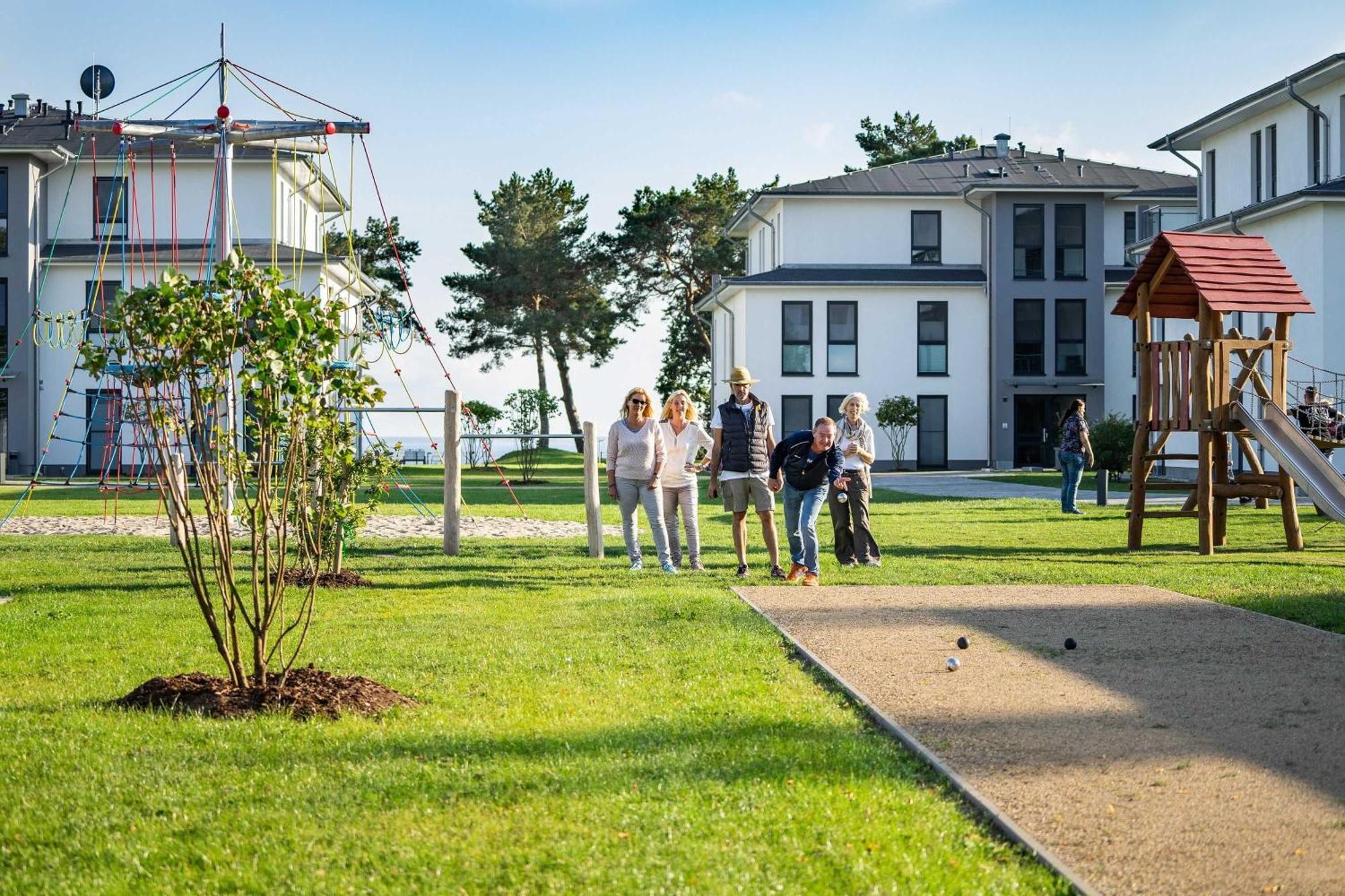 Terrassenwohnung "Kliffgarten" - Oase Am Haff Garz  Bagian luar foto
